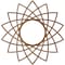 Ekena Millwork Eleanor Wood Fretwork Pierced Ceiling Medallion, Walnut, 34"OD x 13 1/8"ID x 3/8"T CMWP34X34X0375EAWA - alternate 5